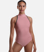 High Neck Dance Leotard, Open Back - Noe