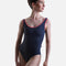 Veronique Ballet Leotard – Storm with May Trim & Cut-Out Back
