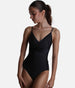Timeless Dance Leotard with Empire Velvet Band, Pro-Grade Fit - ZOE Black