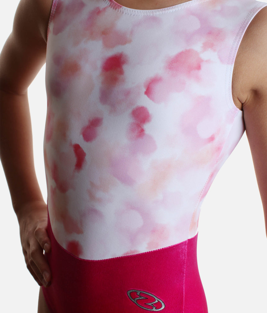 Blossom Sleeveless Gymnastics Leotard - 702 BLO