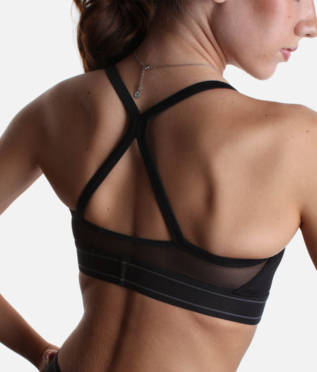 Kaia Logo Crop Top, Supportive Activewear for Dancers - Z30002