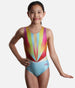 Girl's Gymnastics Leotard with Cross-over Back - 705